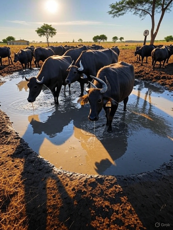 Impact of temperature on livestock