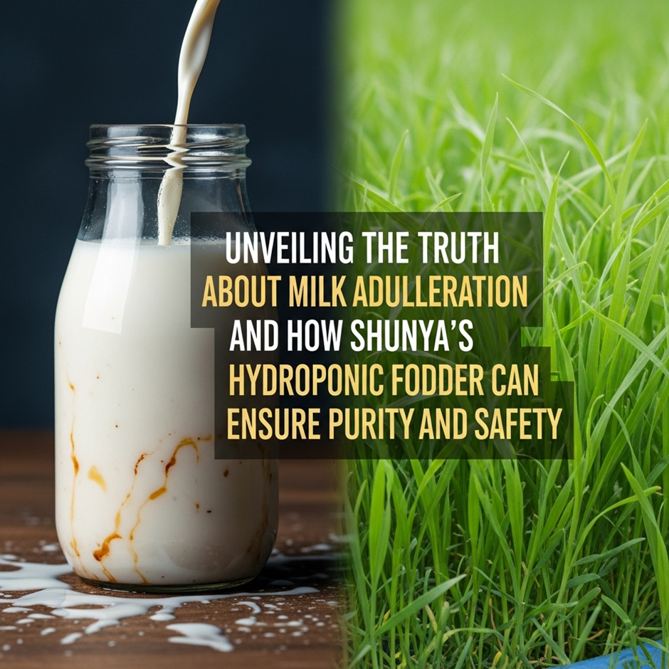 Not All White Is Right when it comes to Milk Shunya Agritech