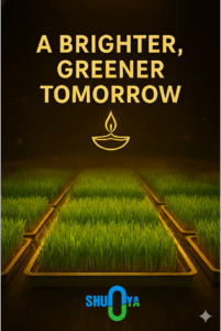 This Diwali, using the power of hydroponics and vertical farming, Shunya Agritech endeavours to provide a brighter and greeener tomorrow for Indian Dairy Farmers