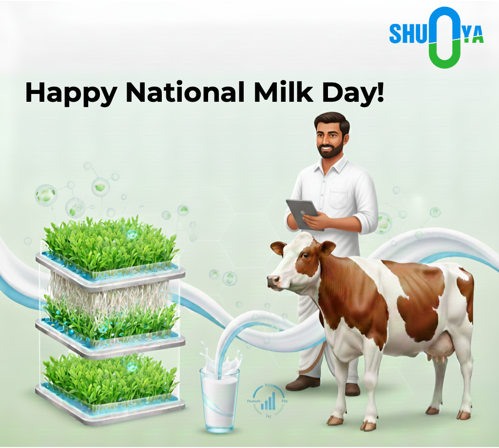 Wishes from Shunya Agritech on the occassion of National Milk Day