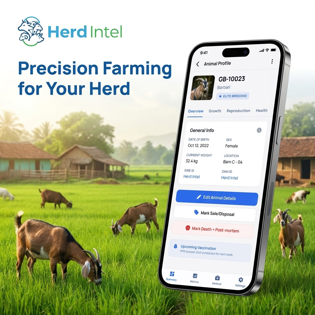 Herd Intel app screen