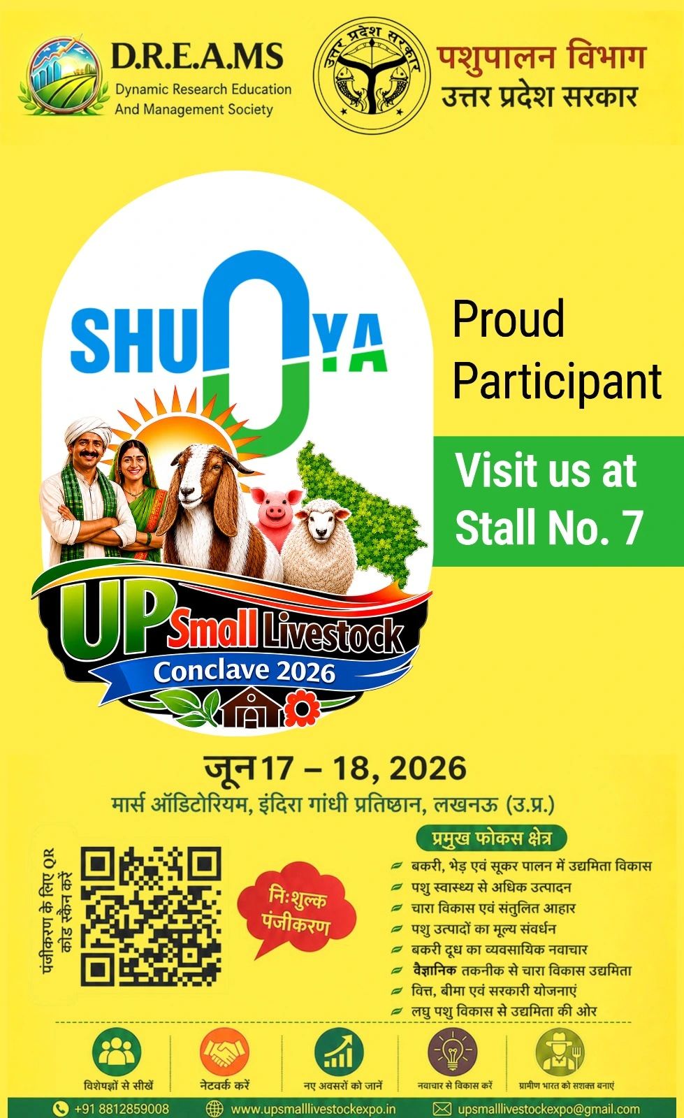 Shunya at UP Small Livestock Conclave 2026