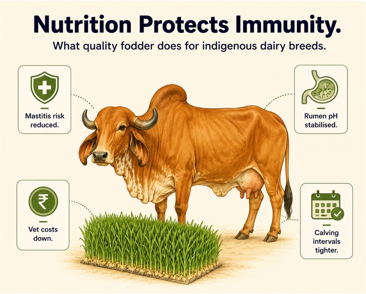 Good Nutrition for Indigenous Cow Breeds