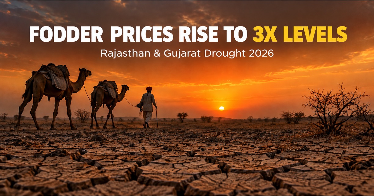 Drought & Fodder Issue in Rajasthan & Gujarat